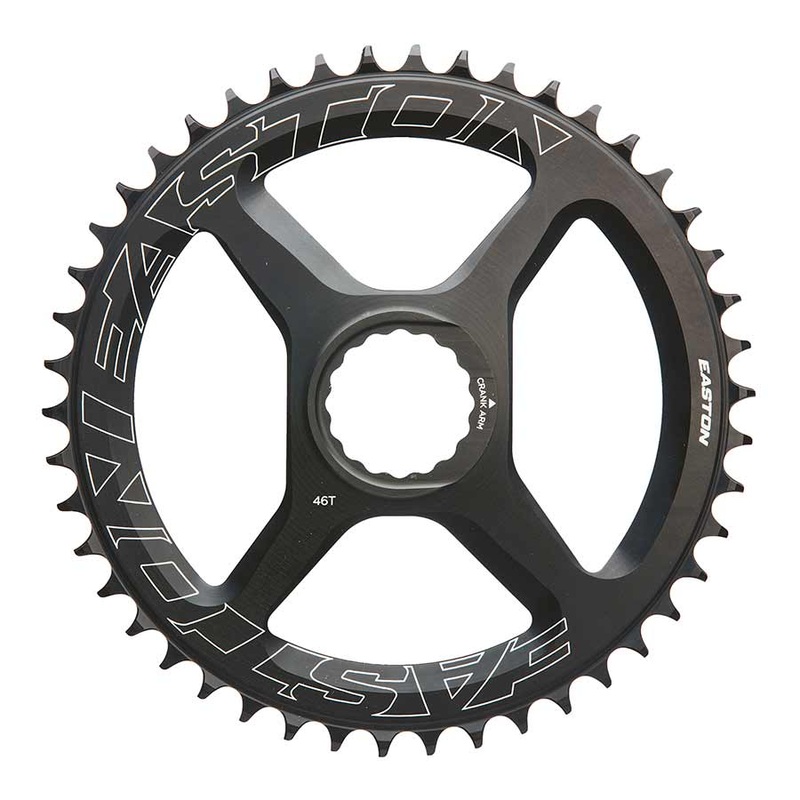 Easton CINCH Spider and Chainring Assembly – 46/36t 11-Speed Black