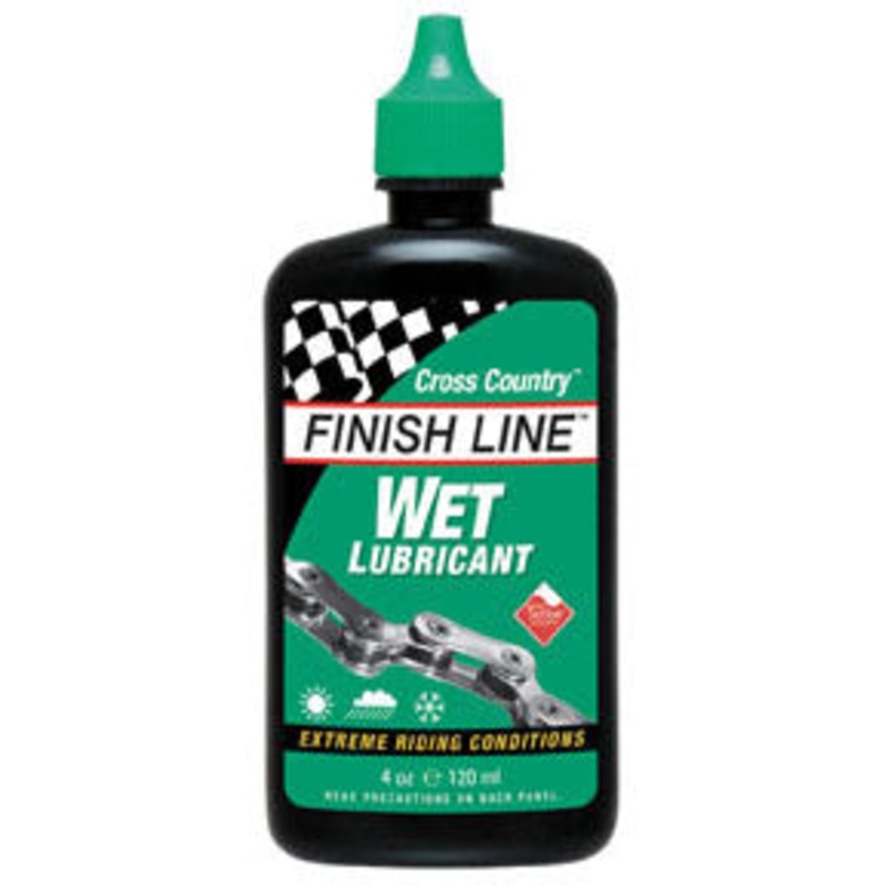 Finish Line WET Bike Chain Lube – 4oz Drip