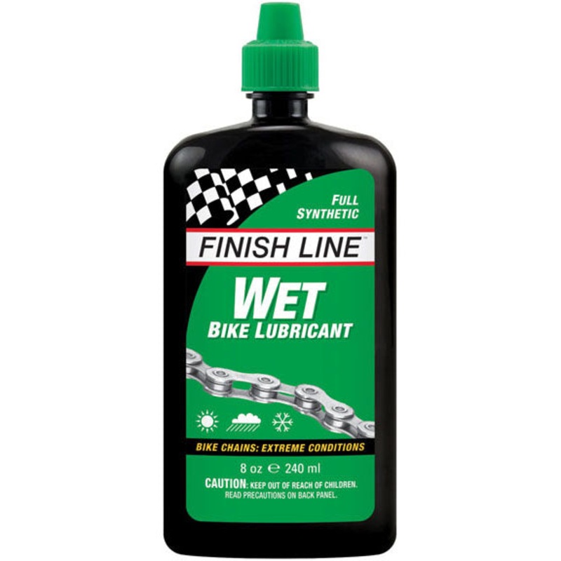 Finish Line WET Bike Chain Lube – 8oz Drip