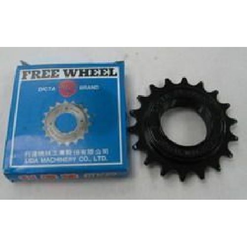 Freewheel 18T Black/CP For BMX-LMA-8 (1/2X1/8X18T)
