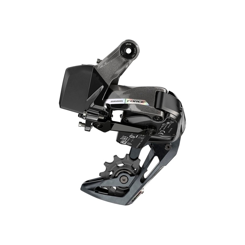 SRAM Force XPLR AXS eTap Rear Derailleur – 12-Speed Medium Cage 44t Max Battery Not Included Iridescent Gray D2