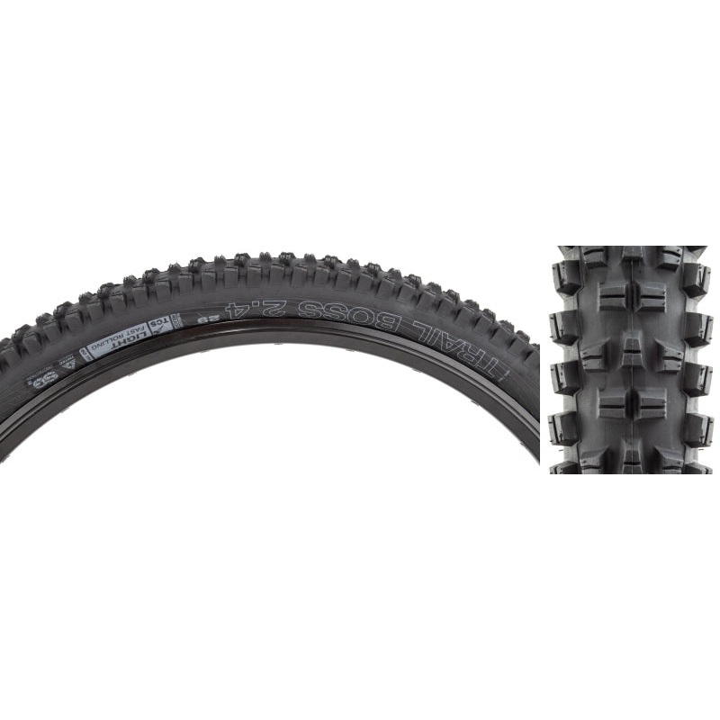 WTB Trail Boss Tire – 29 x 2.4 TCS Tubeless Folding BLK Light/Fast Rolling Dual DNA SG2