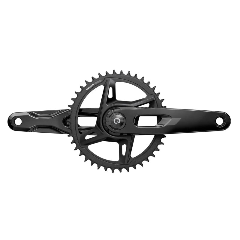 SRAM Rival 1x XPLR AXS Power Meter Wide Crankset – 170mm 12/13-Speed 42t 8-Bolt Direct Mount DUB PM Spindle BLK E1