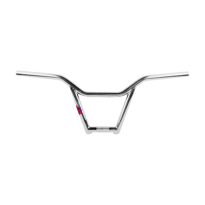 WeThePeople Bomb bar BMX Handlebar Diameter: 22.2mm 26.8 Rise: 8.25 Chrome
