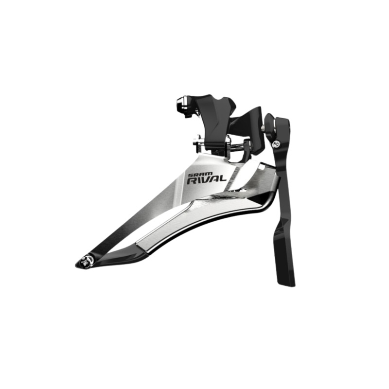 Sram Rival 22 Yaw Front Derailleur Braze-On Chain Spotter 2x11Spd