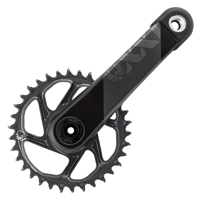 SRAM XX1 Eagle AXS Boost Crankset – 170mm 12-Speed 34t Direct Mount DUB Spindle Interface Gray