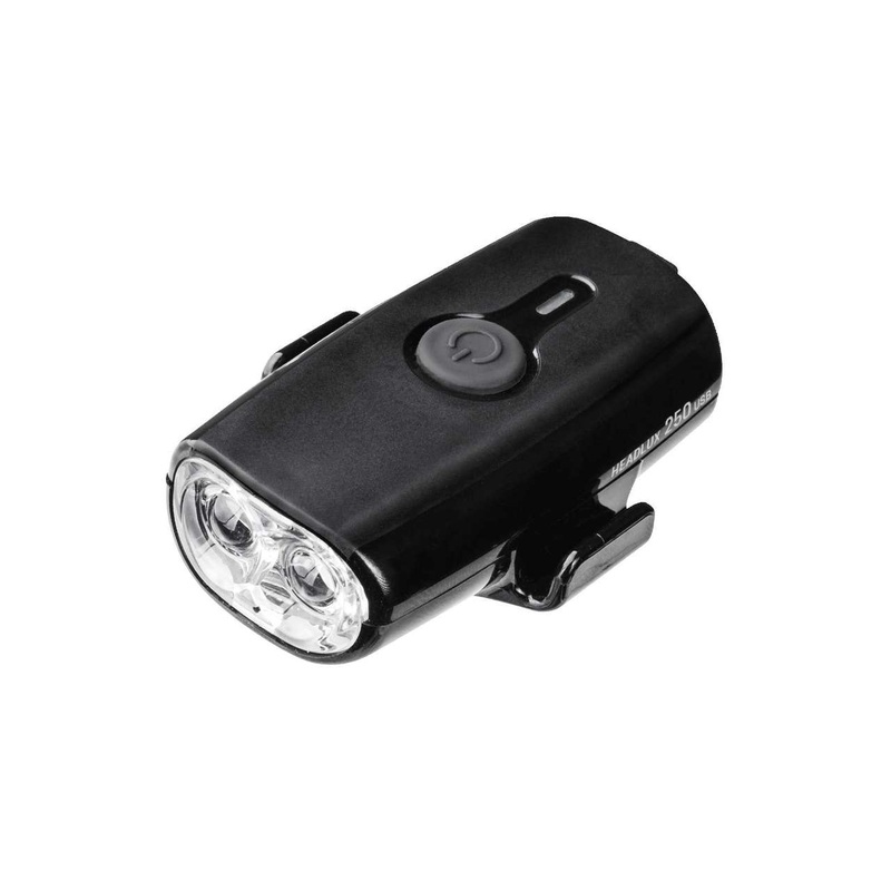 Topeak Headlux 250 Usb Front Light-TMS088B