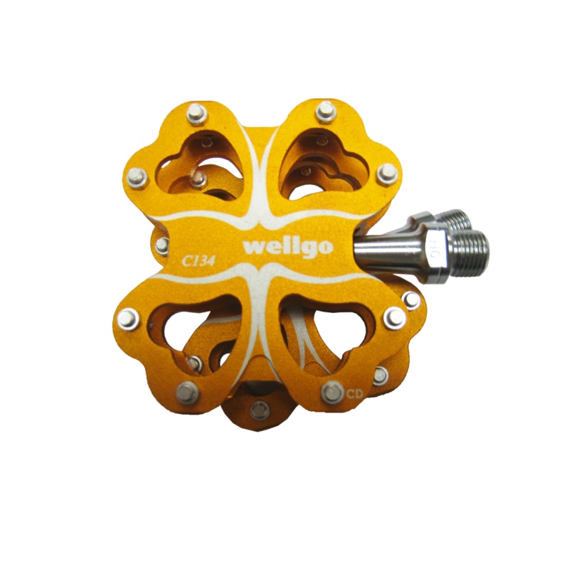 Wellgo Trekking C134 Pedal CR-Mo Axle Gold