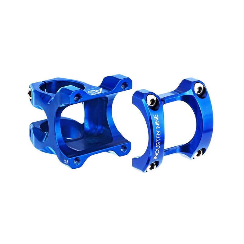 Industry Nine A35 Stem – 40mm 35mm Clamp +/-6 1 1/8 Aluminum Blue