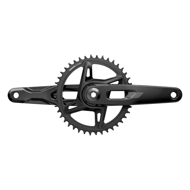 SRAM Rival 1x XPLR Wide Crankset – 160mm 12/13-Speed 42t 8-Bolt Direct Mount DUB Spindle BLK E1