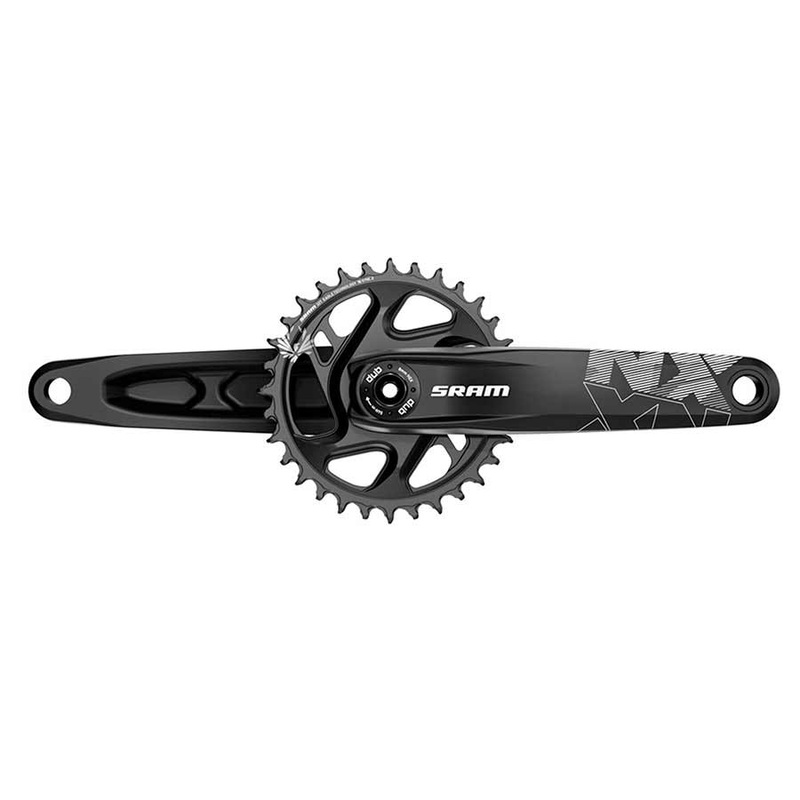SRAM NX Eagle Fat Bike Crankset – 165mm 12-Speed 30t Direct Mount DUB Spindle Interface BLK