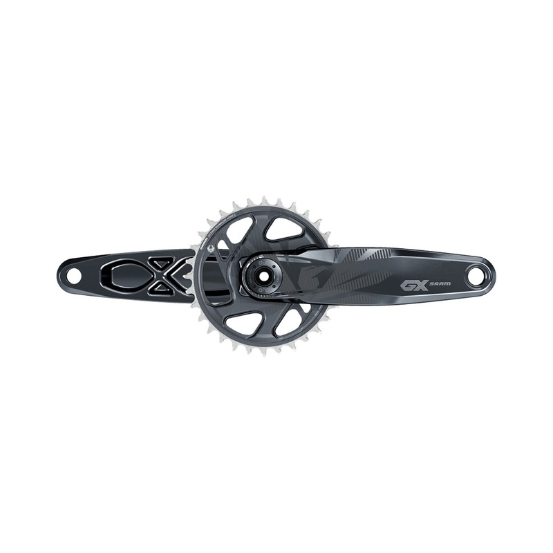 SRAM GX Eagle Boost Crankset – 175mm 12-Speed 32t Direct Mount DUB Spindle Interface Lunar 52mm Chainline