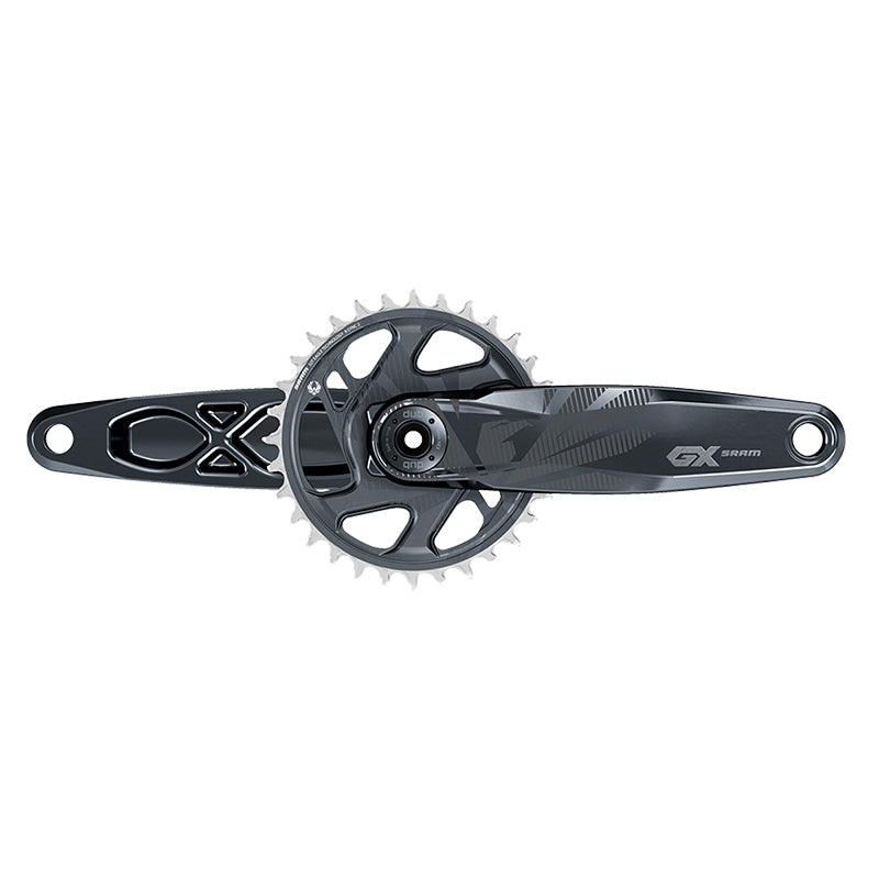 SRAM GX Eagle SuperBoost+ Crankset – 175mm 12-Speed 32t Direct Mount DUB Spindle Interface Lunar 56.5mm Chainline