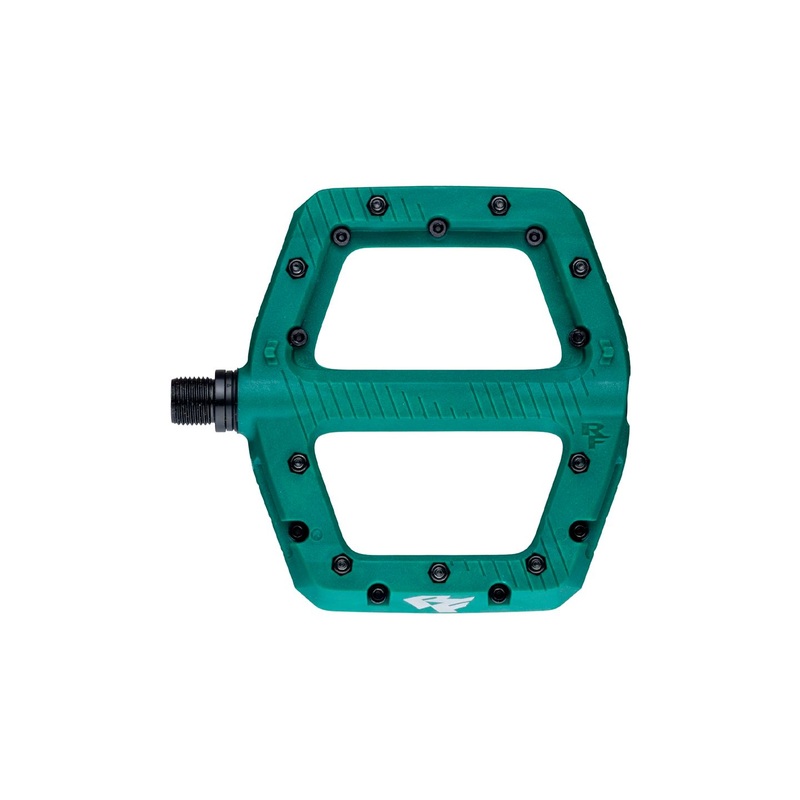RaceFace Chester Pedals – Platform Composite 9/16 Large Green