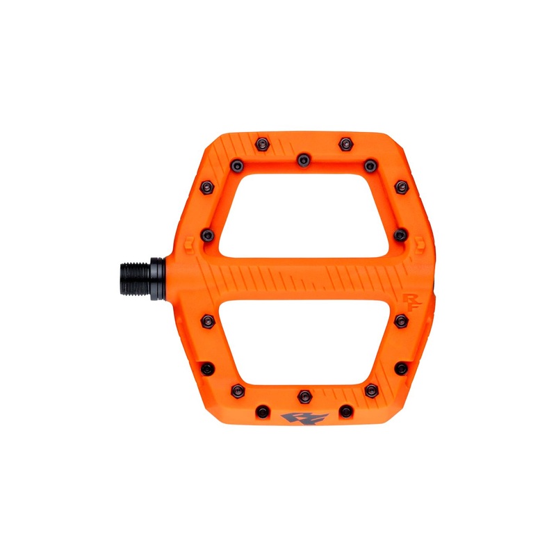 RaceFace Chester Pedals – Platform Composite 9/16 Large Orange