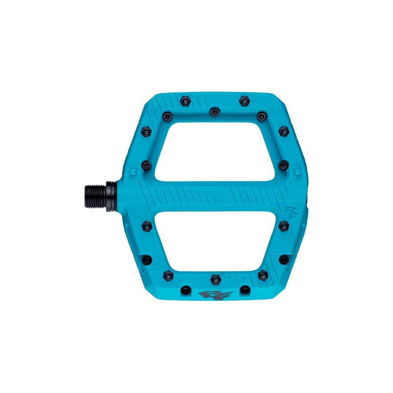 RaceFace Chester Pedals – Platform Composite 9/16 Large Turquoise