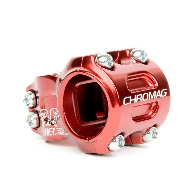 Chromag HiFi Stem 1-1/8” L: 50mm 0 Dia: 35mm Red