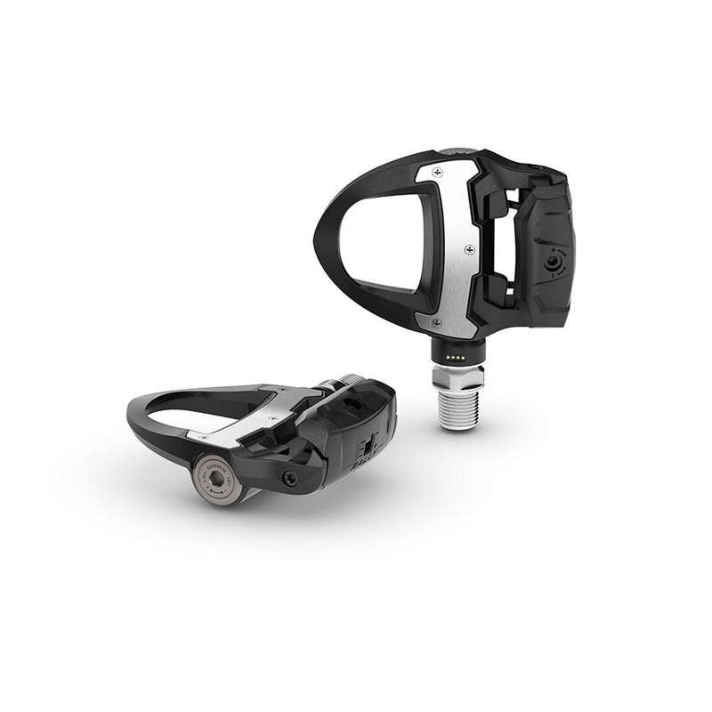 Garmin Rally RS210 Power Meter Pedals – Single Sided Clipless Composite 9/16 BLK Pair Dual-Sensing Shimano SPD-SL