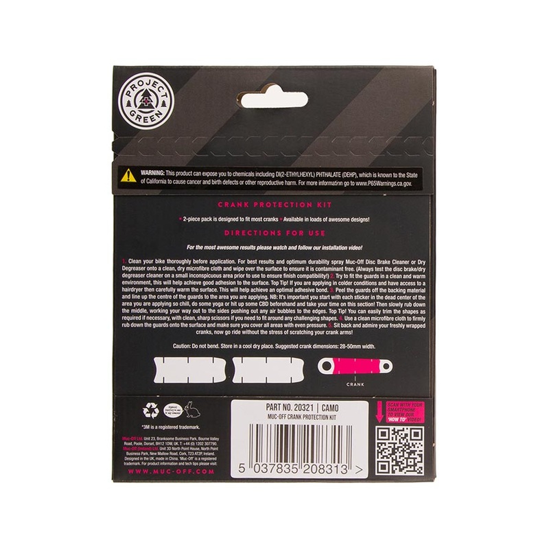 Muc-Off Crank Protection Camo Kit