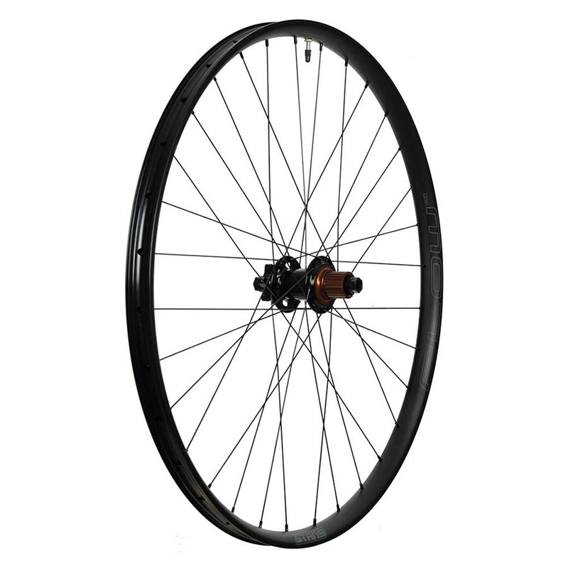Stans No Tubes Flow MK4 Wheel Rear 27.5” / 584 Holes: 32 12mm TA 148mm Disc IS 6-bolt Shimano Micro Spline