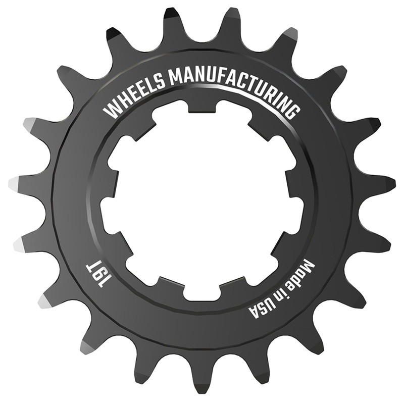 Wheels Manufacturing SOLO-SPEED Cog – 19t Fits SOLO-SPLINE SOLO-XD kits BLK