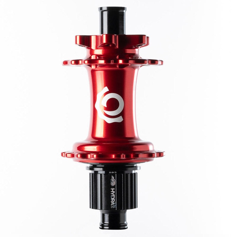 Industry Nine Hydra 2 Classic Rear Hub – 12 x 148mm 6-Bolt Micro Spline Red 28H