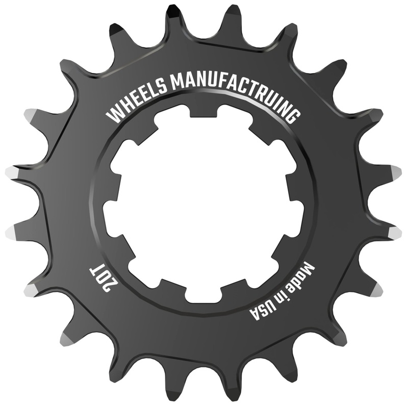 Wheels Manufacturing SOLO-SPEED Cog – 20t Fits SOLO-SPLINE SOLO-XD kits BLK