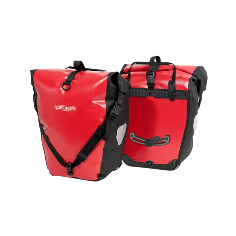 Ortlieb Back-Roller Classic QL2.1( Pair) – Red/Black