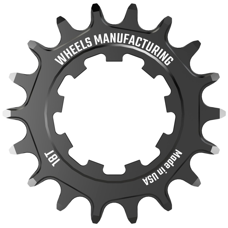 Wheels Manufacturing SOLO-SPEED Cog – 18t Fits SOLO-SPLINE SOLO-XD kits BLK