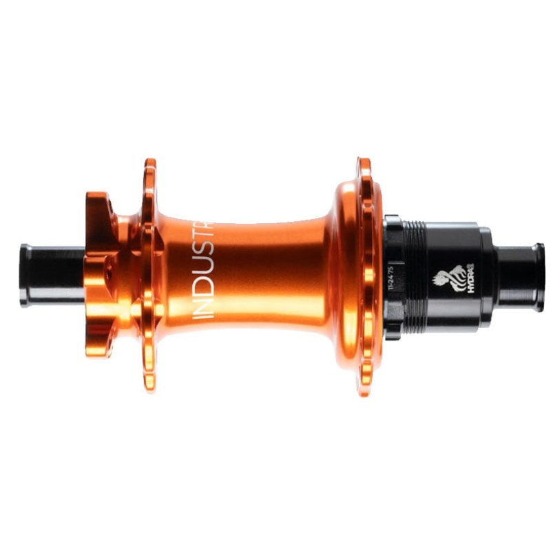Industry Nine Hydra 2 Classic Rear Hub – 12 x 148mm 6-Bolt XD Orange 28H