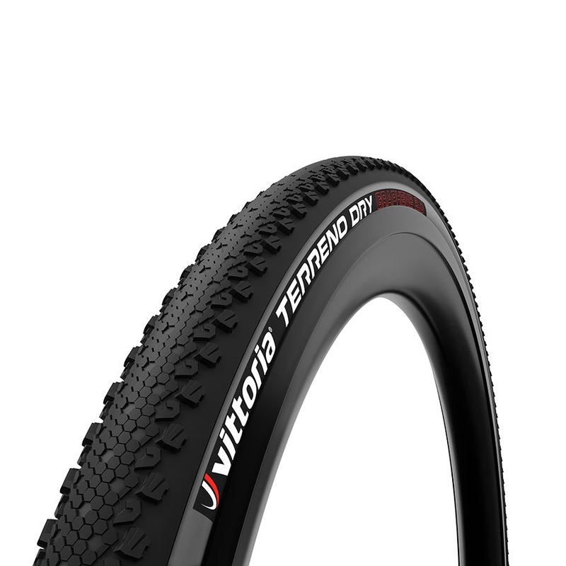 Vittoria Terreno Dry Tire – 700 x 37 Tubeless Folding BLK/Anthracite 1C TNT G2.0
