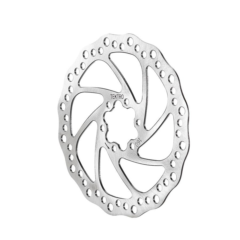 Tektro TR180-52 Disc Rotor – 180mm 6-Bolt 1.8mm Thickness For 2-Piston Calipers