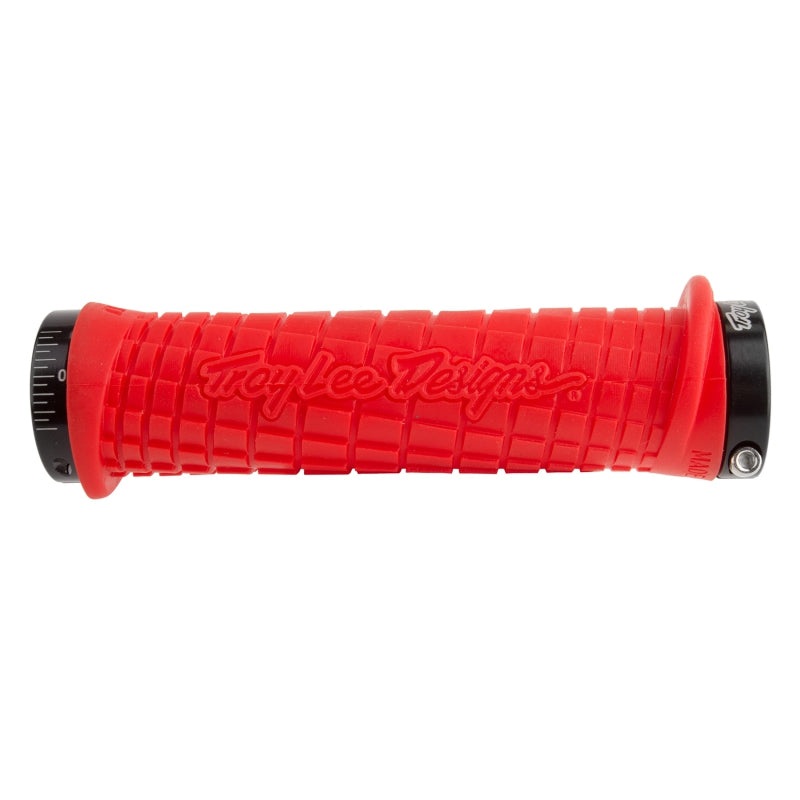 ODI Troy Lee Grips – Red Lock-On