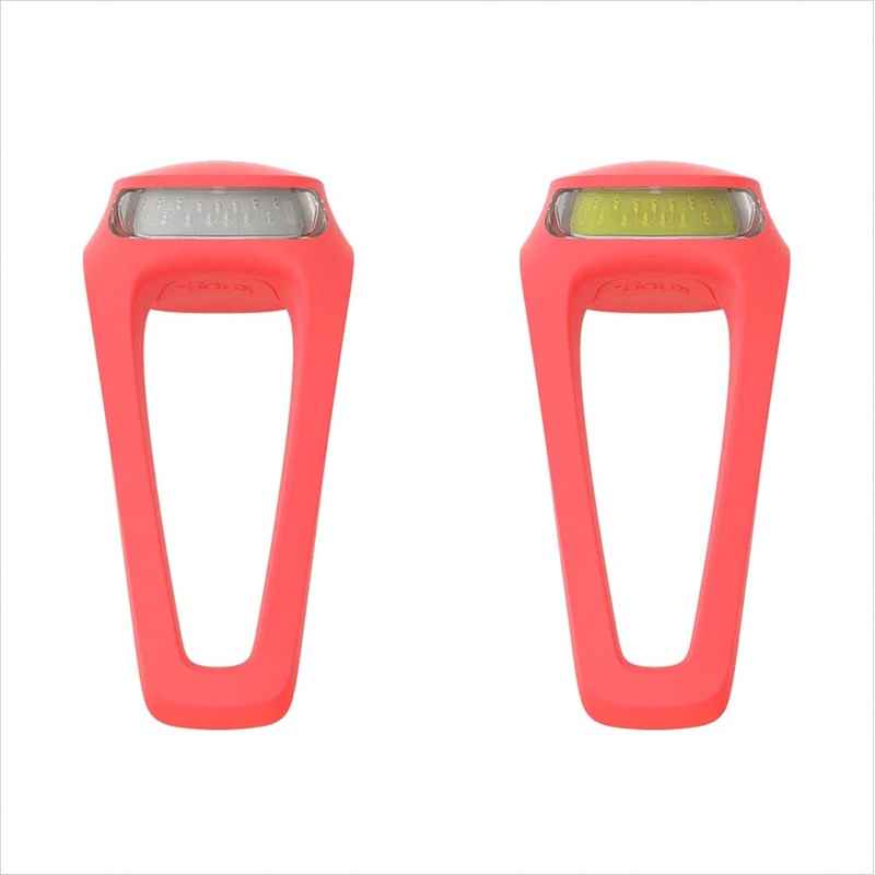 Knog Frog V3 Light Front and Rear Pink Set