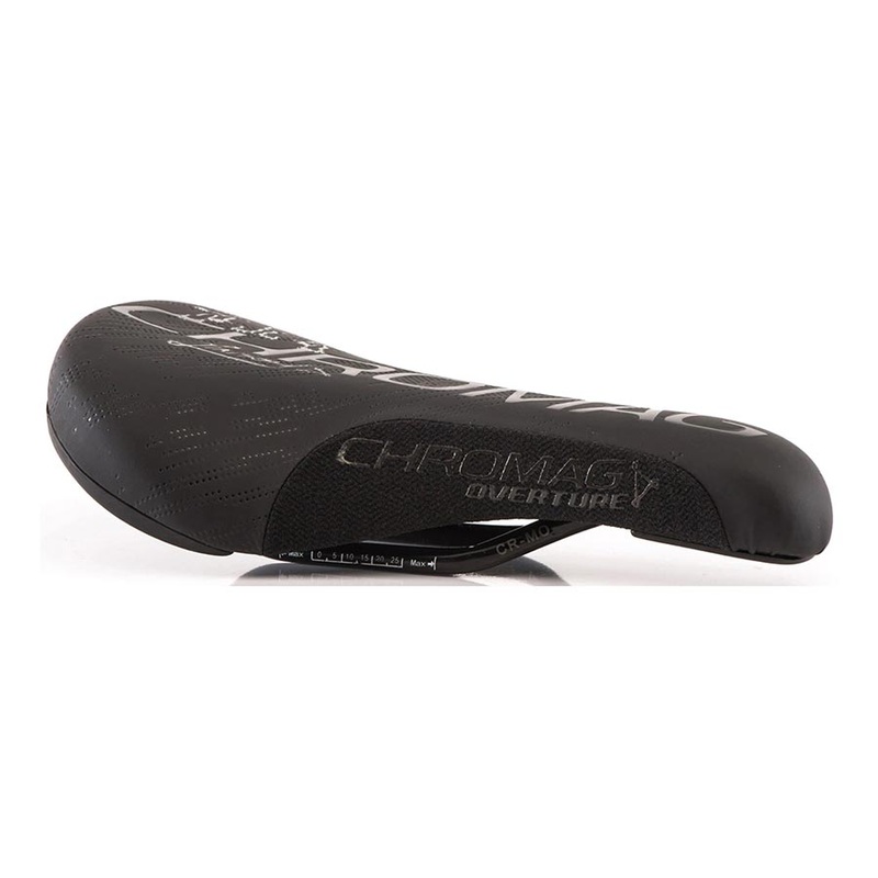 Chromag Overture Saddle CrMo Rails – Black