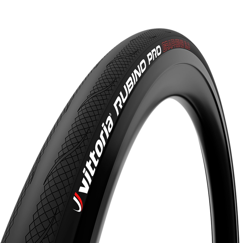 Vittoria Rubino Pro IV Tire – 700 x 25 Tubeless Folding Black 3C G2.0