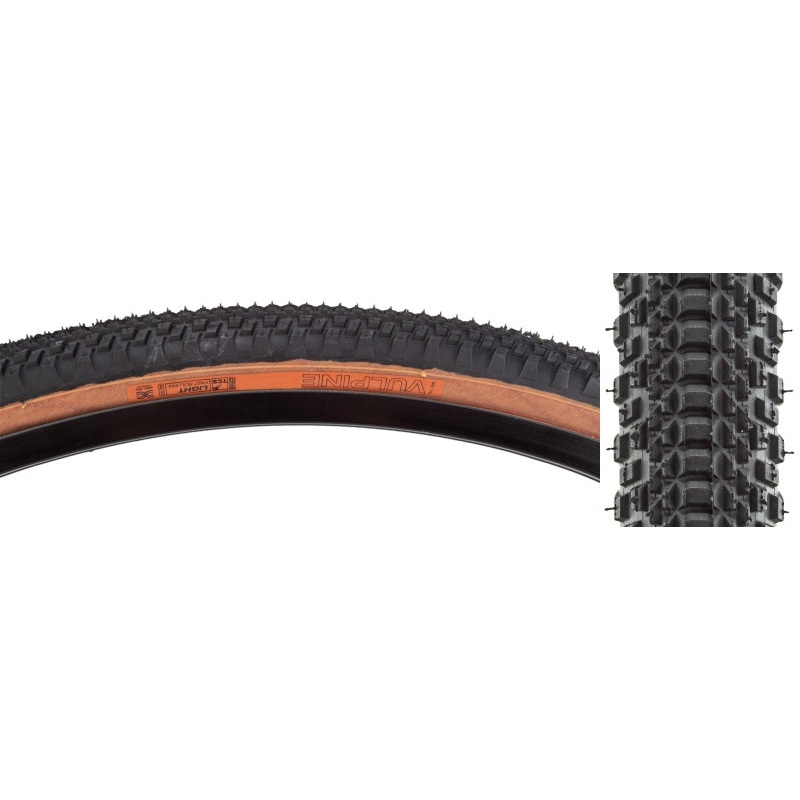 WTB Vulpine Gravel Tire 700x40C Folding Tubeless Ready Dual DNA TCS Light/Fast Rolling 60TPI Tanwall