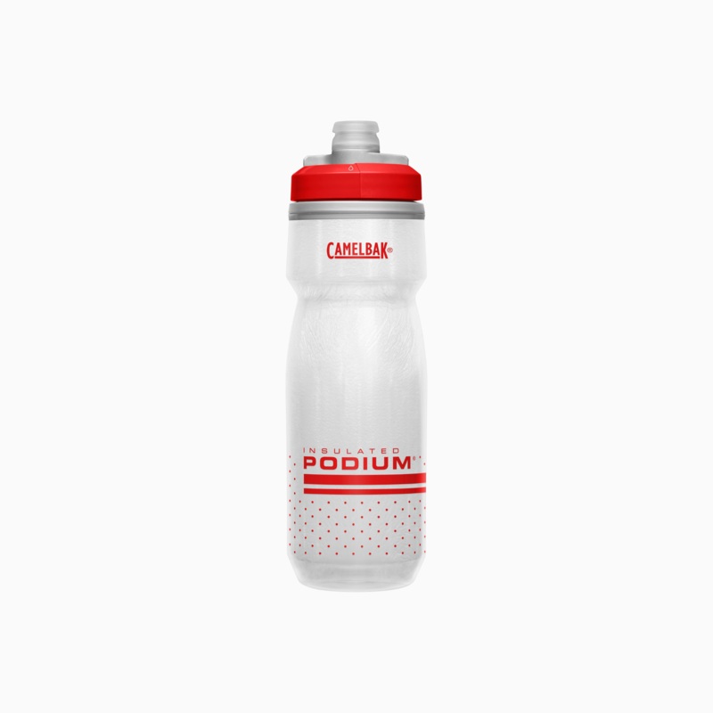 Camelbak Podium Chill 600mL – Fiery Red/White