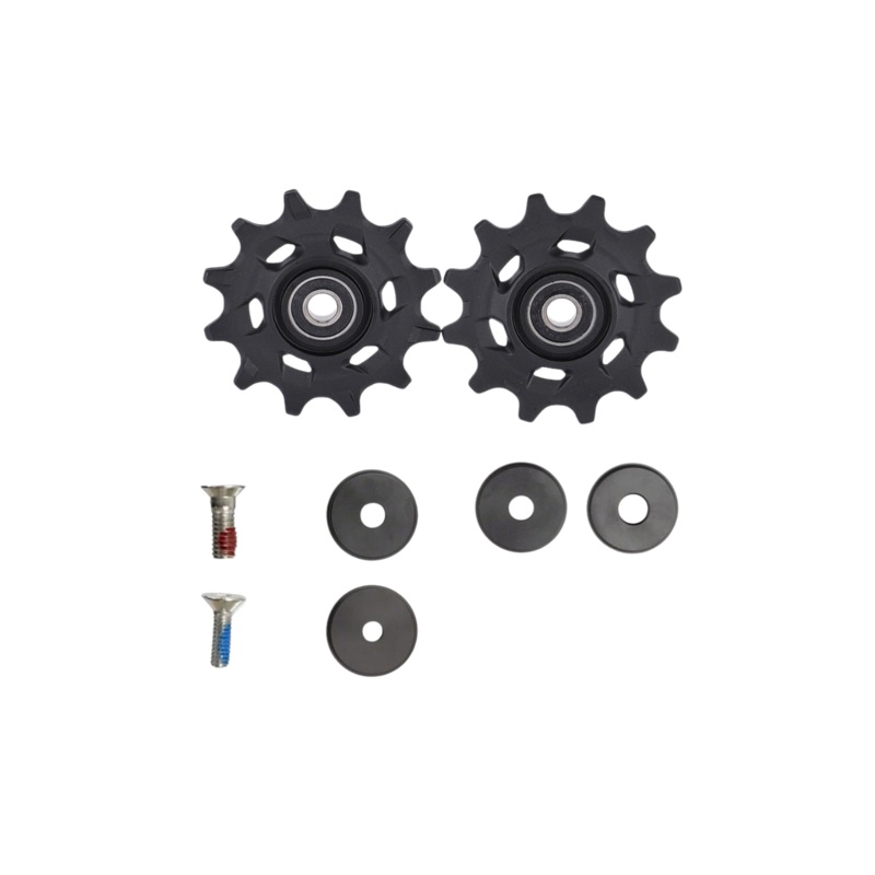 SRAM Rival XPLR eTap AXS Rear Derailleur Pulley Kit – Chrome Steel Bearing