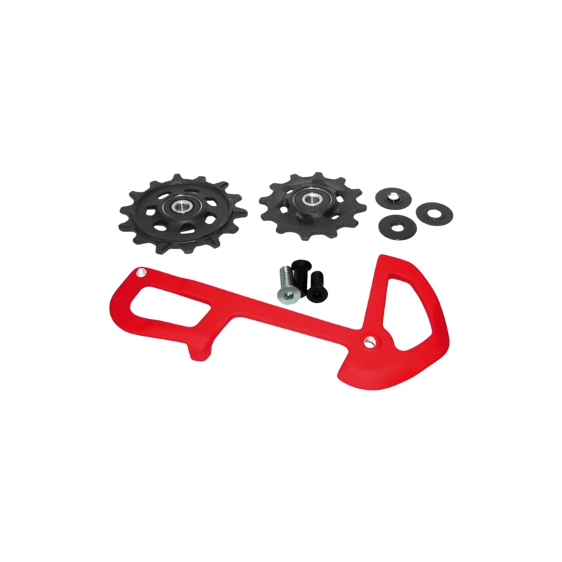 Sram Mountain Rear Derailleur Replacement Cages – X01 Eagle Inner Cage Assembly, 12 Speed (Red)