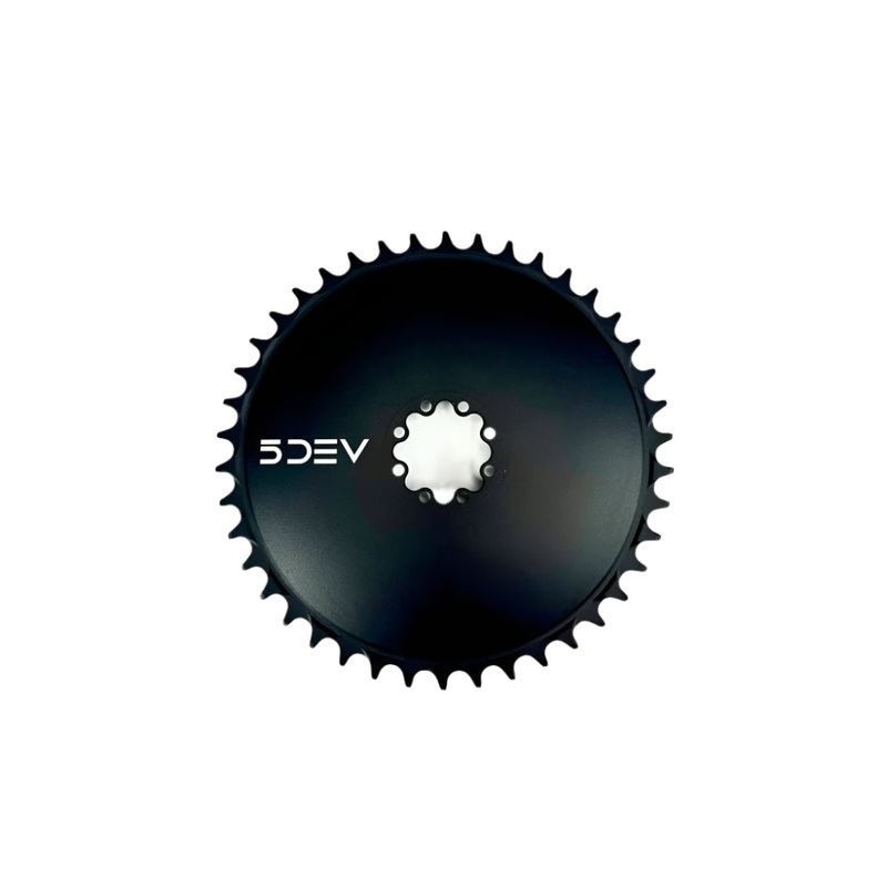 5DEV Aero Road Chainring – Black