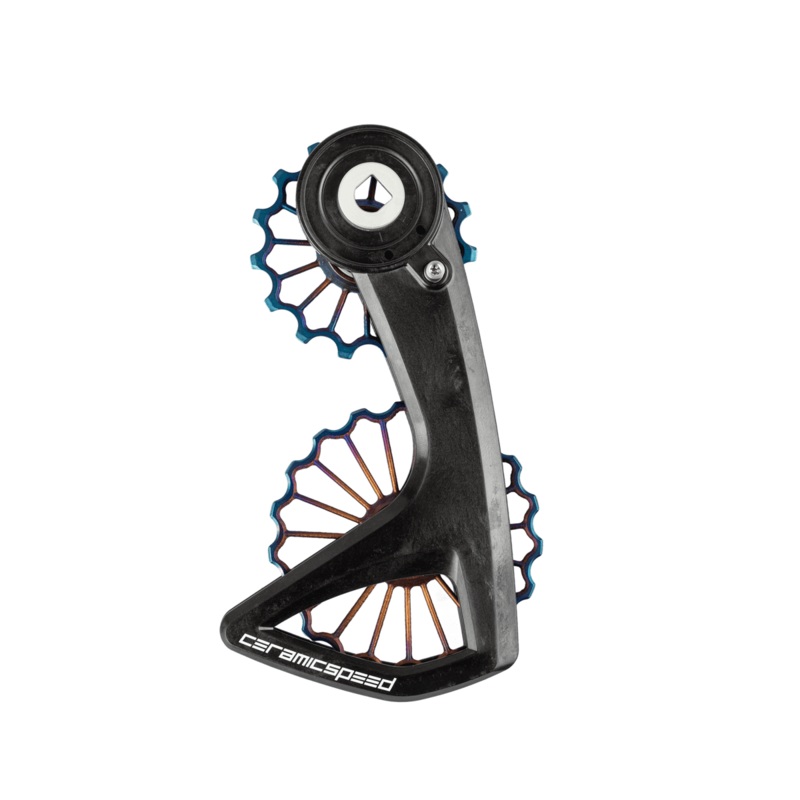 CeramicSpeed OSPW RS 3D Titanium for SRAM Red/Force AXS – Oil Slick