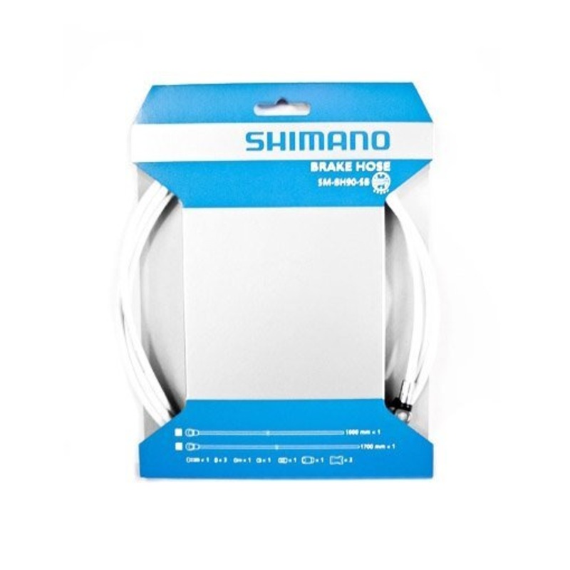 FLEXIBLE HIDRAULICO SHIMANO DELANTERO 1000MM BLANCO