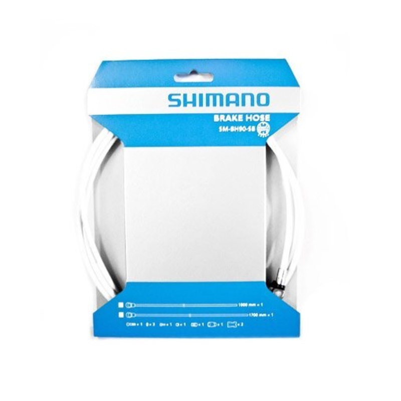 FLEXIBLE HIDRAULICO SHIMANO TRASERO 1700MM BLANCO