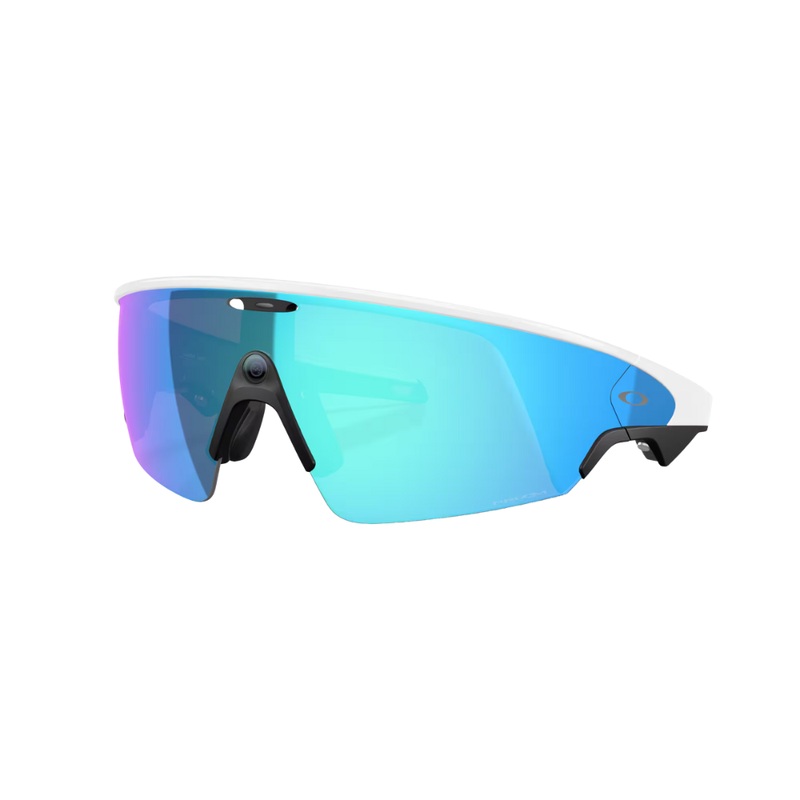 Oakley Meta Vanguard – White (Prizm Sapphire)