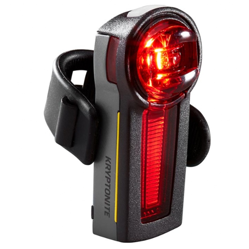 Kryptonite, Incite XR, Light, Rear, Black