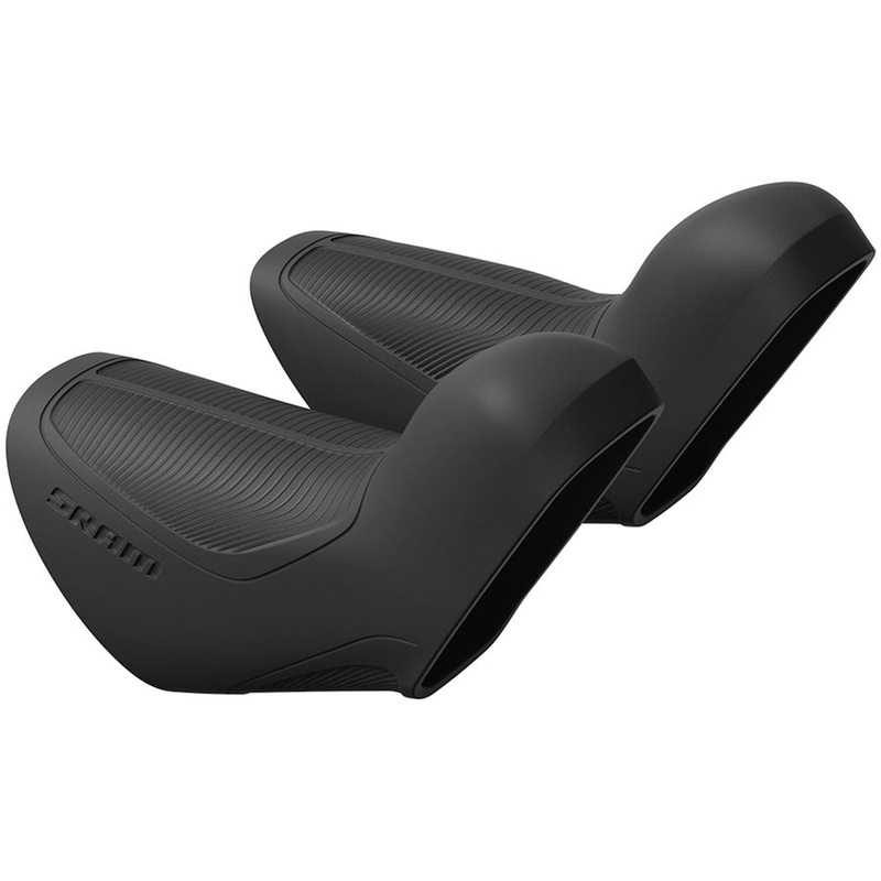 SRAM AXS eTap Hoods for Cable Brake Levers, Black, Pair