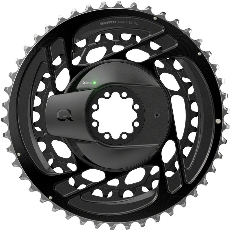 SRAM Force AXS 2x Power Meter Chainring Kit – 50/37t, 2×12-Speed, 8-Bolt, Direct Mount, Black, D2