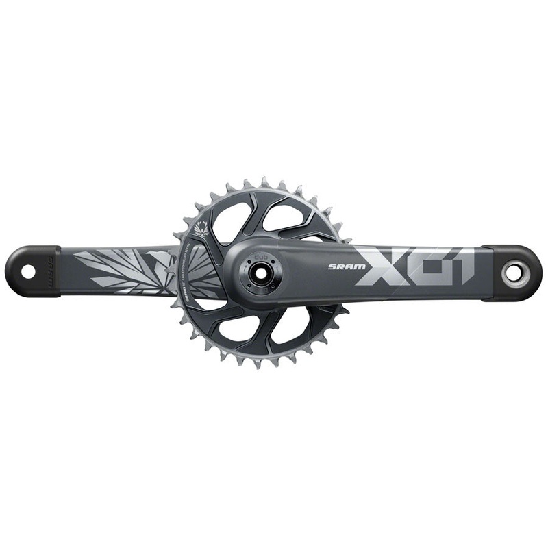 SRAM X01 Eagle Boost Crankset – 170mm, 12-Speed, 32t, Direct Mount, DUB Spindle Interface, Lunar/Polar, C2