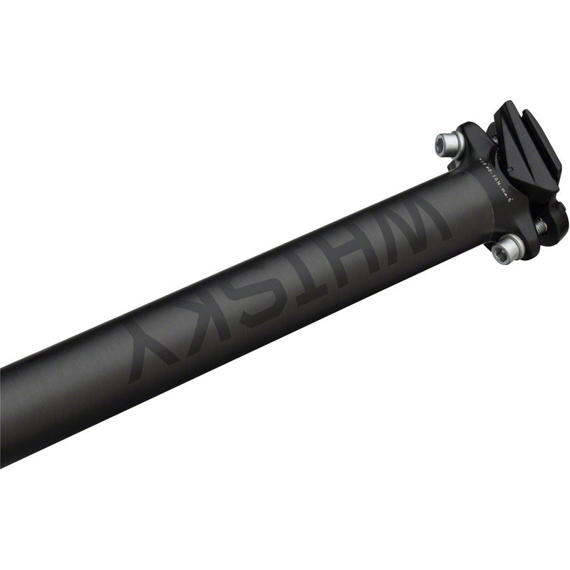 WHISKY No.7 Carbon Seatpost – 30.9 x 400mm, 0mm Offset, Matte Carbon